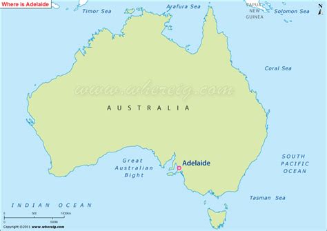 where is adelaide located.
